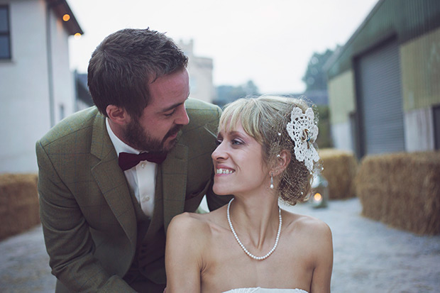 Colourful handmade wedding at The Grainstore and The Big Shed at Ballymaloe by Bronte Photography | see the rest of this inspiring wedding on onefabday.com