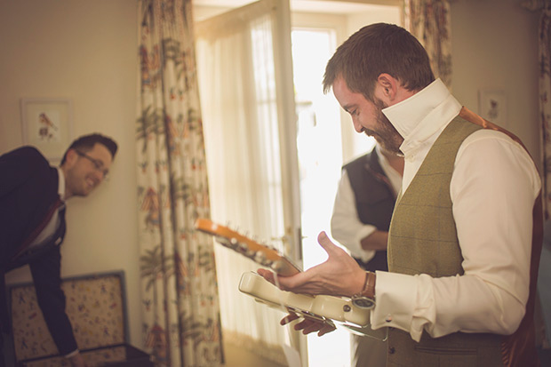 Colourful handmade wedding at The Grainstore and The Big Shed at Ballymaloe by Bronte Photography | see the rest of this inspiring wedding on onefabday.com