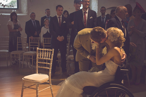 Colourful handmade wedding at The Grainstore and The Big Shed at Ballymaloe by Bronte Photography | see the rest of this inspiring wedding on onefabday.com