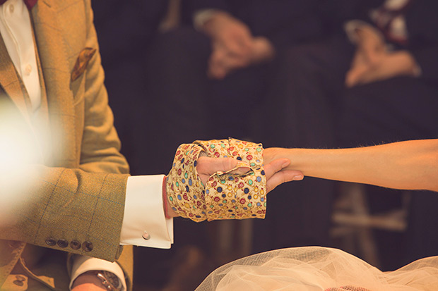 Colourful handmade wedding at The Grainstore and The Big Shed at Ballymaloe by Bronte Photography | see the rest of this inspiring wedding on onefabday.com