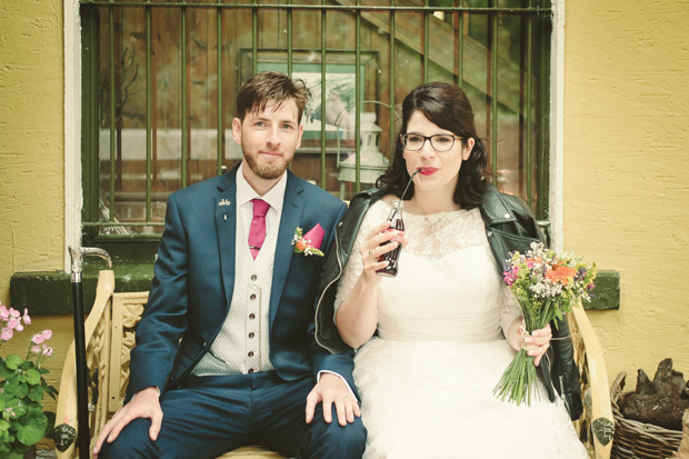 Fun and Retro 1950's wedding at The Anglers Rest by Emma Russell Photography | onefabday.com