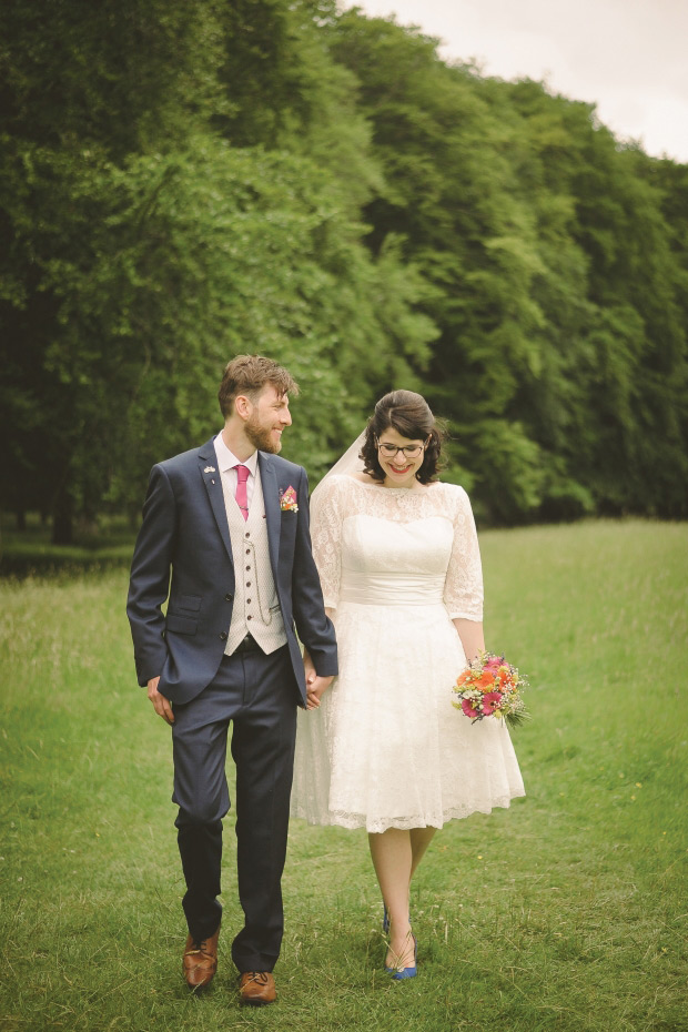 Fun and Retro 1950's wedding at The Anglers Rest by Emma Russell Photography | onefabday.com