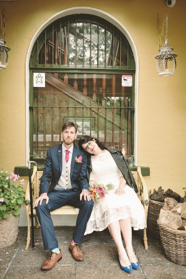 Fun and Retro 1950's wedding at The Anglers Rest by Emma Russell Photography | onefabday.com