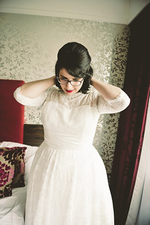 Fun and Retro 1950's wedding at The Anglers Rest by Emma Russell Photography | onefabday.com