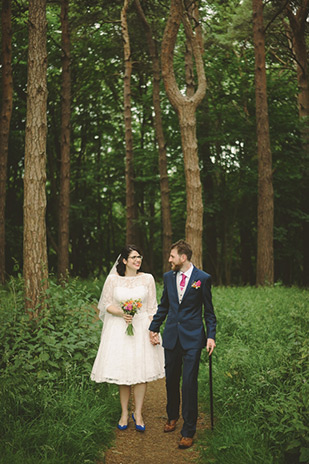 Fun and Retro 1950's wedding at The Anglers Rest by Emma Russell Photography | onefabday.com