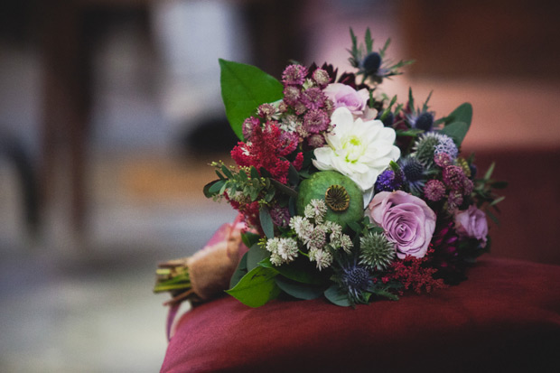 Fun monochrome and wildflower wedding by Annie Gozard Photography | see the wedding in full over on onefabday.com