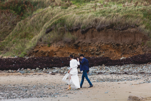 Fun monochrome and wildflower wedding by Annie Gozard Photography | see the wedding in full over on onefabday.com