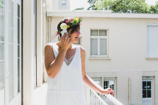 Fun monochrome and wildflower wedding by Annie Gozard Photography | see the wedding in full over on onefabday.com