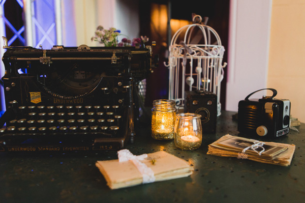 Fun monochrome and wildflower wedding by Annie Gozard Photography | see the wedding in full over on onefabday.com