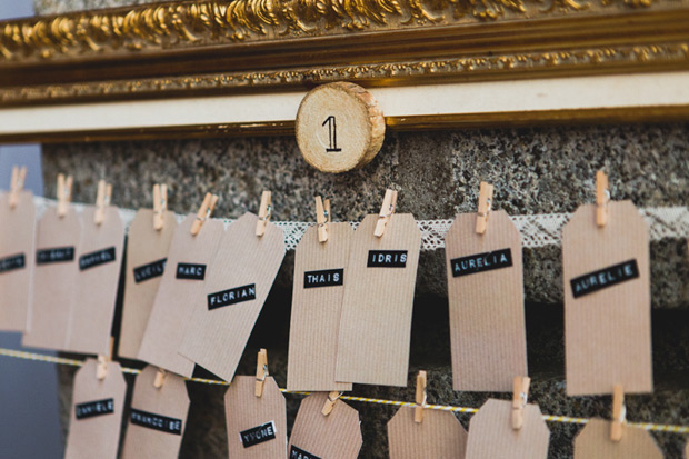 Fun monochrome and wildflower wedding by Annie Gozard Photography | see the wedding in full over on onefabday.com