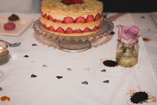 Fun monochrome and wildflower wedding by Annie Gozard Photography | see the wedding in full over on onefabday.com