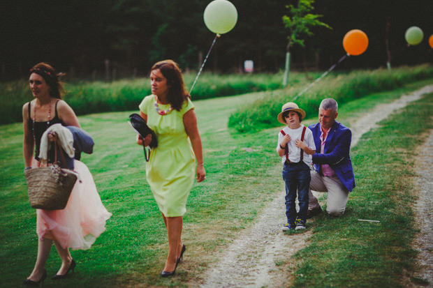 Fun alternative wedding at Kippure Estste by Frain Photo | onefabday.com