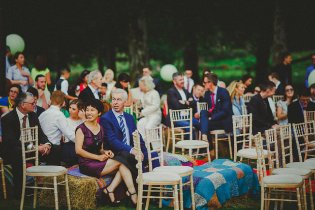 Fun alternative wedding at Kippure Estste by Frain Photo | onefabday.com