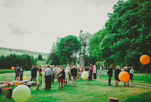 Fun alternative wedding at Kippure Estste by Frain Photo | onefabday.com