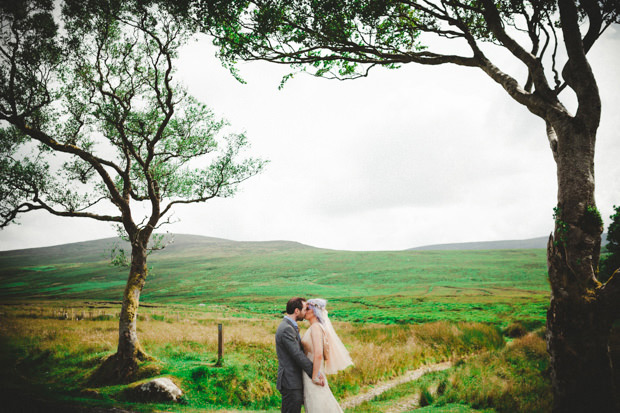 Fun alternative wedding at Kippure Estste by Frain Photo | onefabday.com