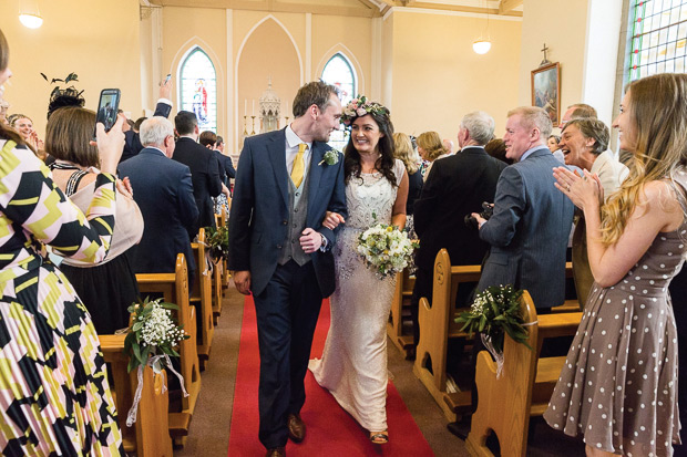 Modern and colourful wedding at Clonabreany by MOS Photography | onefabday.com