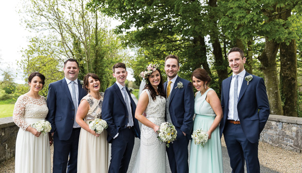 Modern and colourful wedding at Clonabreany by MOS Photography | onefabday.com