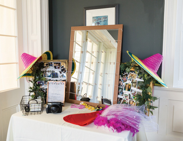 Modern and colourful wedding at Clonabreany by MOS Photography | onefabday.com