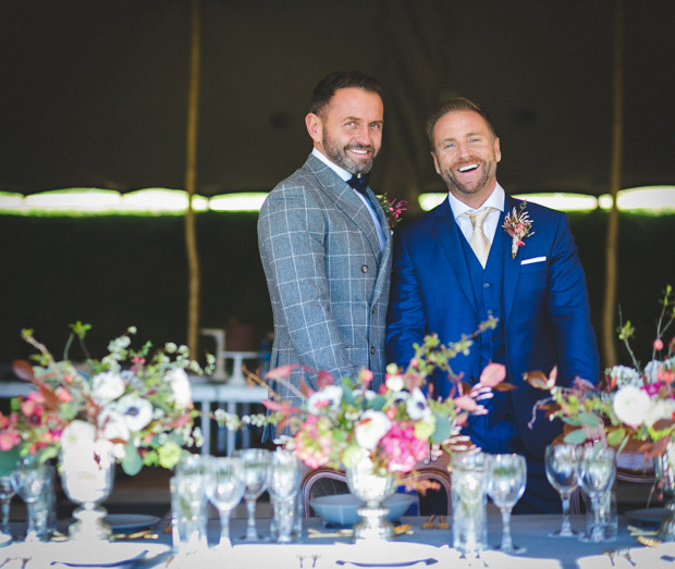 Mr and Mr Tipi Wedding Inspiration | onefabday.com