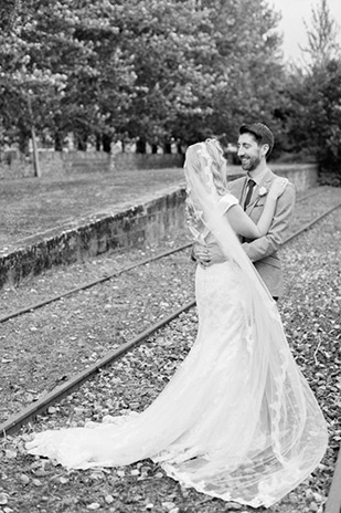 Sweet Vintage Garryvoe Hotel Real Wedding | onefabday.com