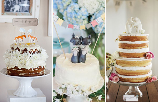 Adorable Wedding Animal Cake Toppers | See more on onefabday-com.go-vip.net