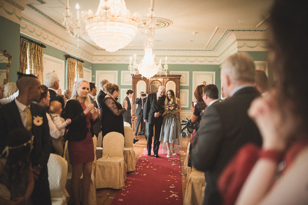 Chic Rock and Roll Wedding at Killashee House Hotel by Tomasz Kornas | onefabday.com