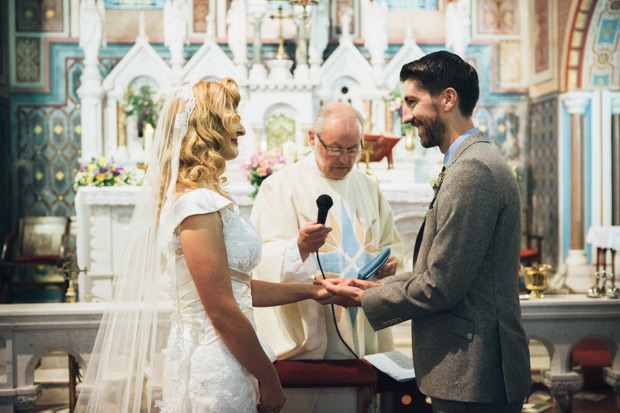 Sweet Vintage Garryvoe Hotel Real Wedding | onefabday.com