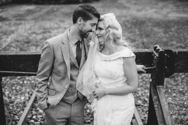 Sweet Vintage Garryvoe Hotel Real Wedding | onefabday.com