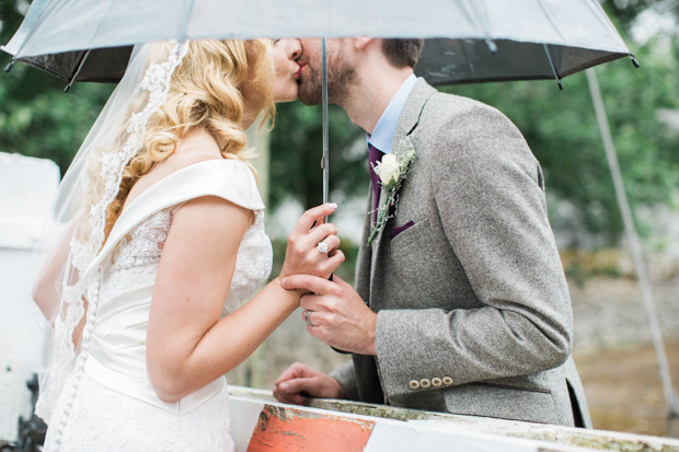 Sweet Vintage Garryvoe Hotel Real Wedding | onefabday.com