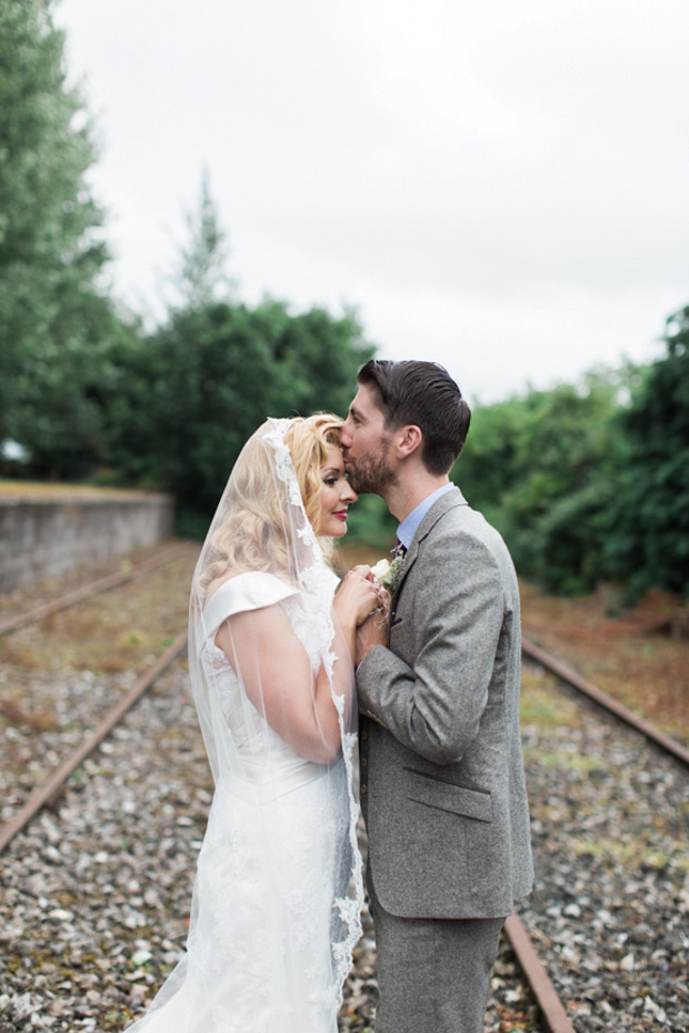 Sweet Vintage Garryvoe Hotel Real Wedding | onefabday.com