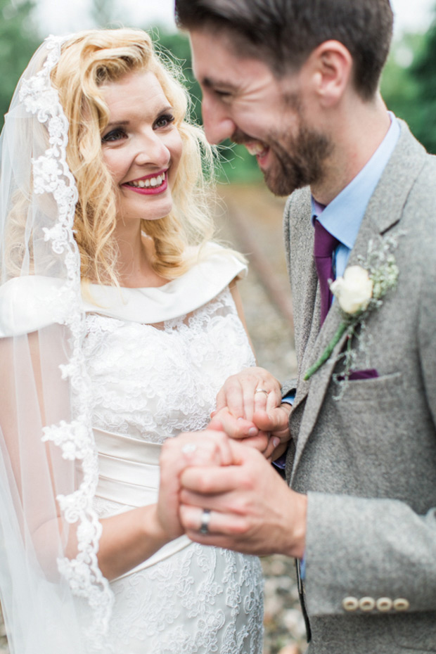 Sweet Vintage Garryvoe Hotel Real Wedding | onefabday.com