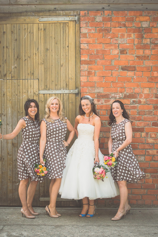 Pretty Retro Wedding at The Millhouse by Big Day Out | onefabday.com