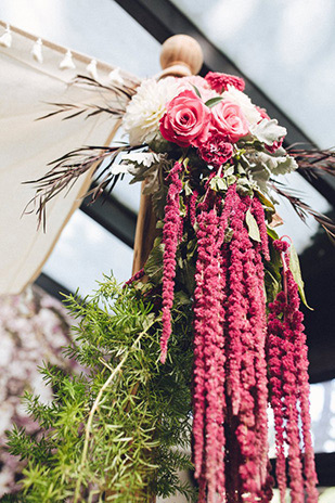 Beautiful Pink Asian Fusion Wedding by Studio Something | onefabday.com