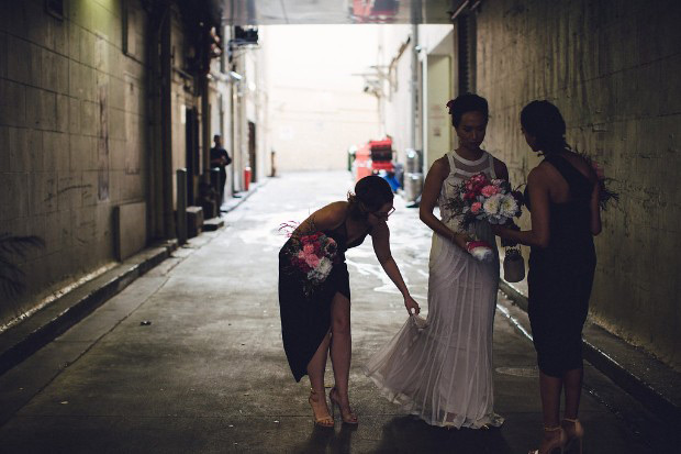 Beautiful Pink Asian Fusion Wedding by Studio Something | onefabday.com