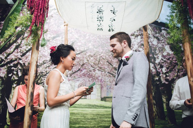 Beautiful Pink Asian Fusion Wedding by Studio Something | onefabday.com