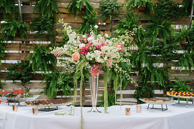 Pretty pink outdoor wedding by Jessica Kettle | onefabday.com