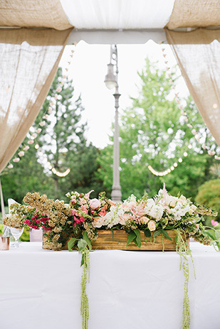 Pretty pink outdoor wedding by Jessica Kettle | onefabday.com