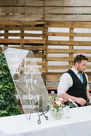 Pretty pink outdoor wedding by Jessica Kettle | onefabday.com