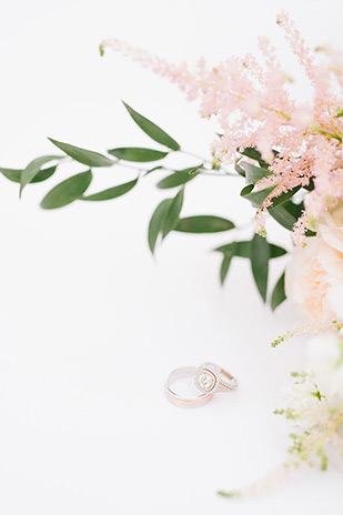 Pretty pink outdoor wedding by Jessica Kettle | onefabday.com