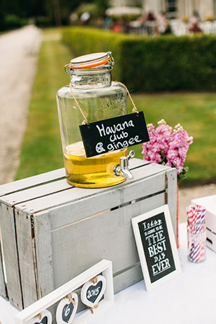 Pretty Powerscourt House Wedding by Larry McMahon Photography | onefabday.com