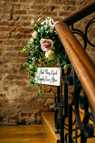 Pretty Powerscourt House Wedding by Larry McMahon Photography | onefabday.com