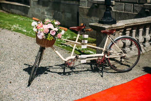 Pretty Powerscourt House Wedding by Larry McMahon Photography | onefabday.com