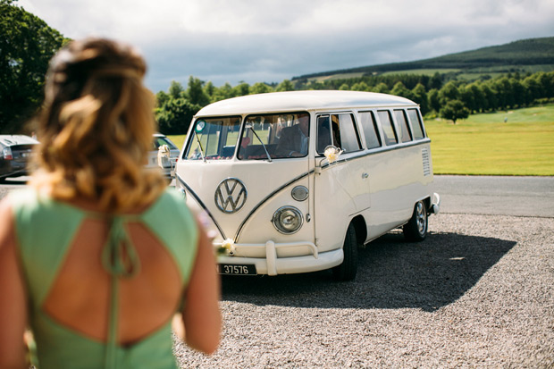 Pretty Powerscourt House Wedding by Larry McMahon Photography | onefabday.com