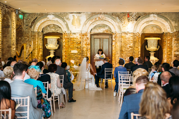 Pretty Powerscourt House Wedding by Larry McMahon Photography | onefabday.com