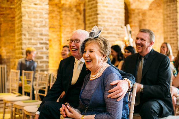 Pretty Powerscourt House Wedding by Larry McMahon Photography | onefabday.com