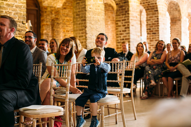 Pretty Powerscourt House Wedding by Larry McMahon Photography | onefabday.com