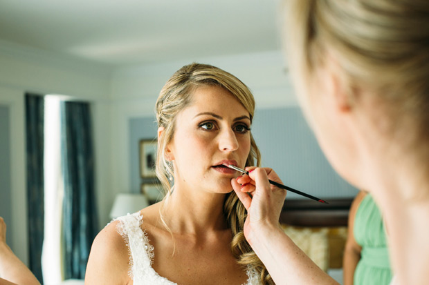 Pretty Powerscourt House Wedding by Larry McMahon Photography | onefabday.com