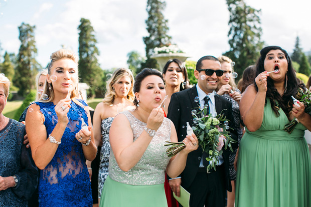 Pretty Powerscourt House Wedding by Larry McMahon Photography | onefabday.com