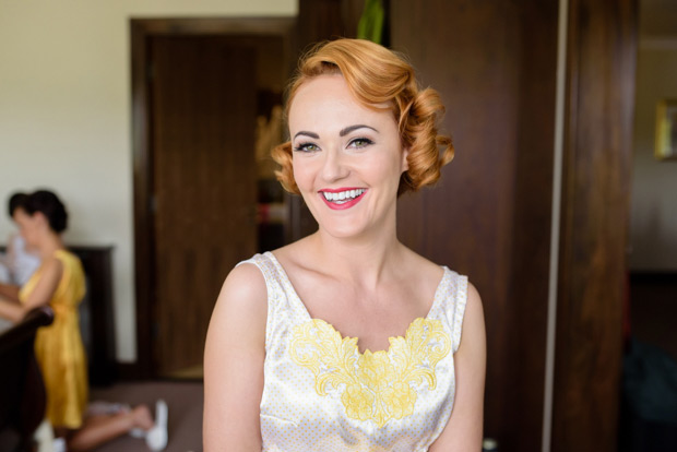 Super cute retro wedding at The Four Seasons by Paula Donnelly  | onefabday.com