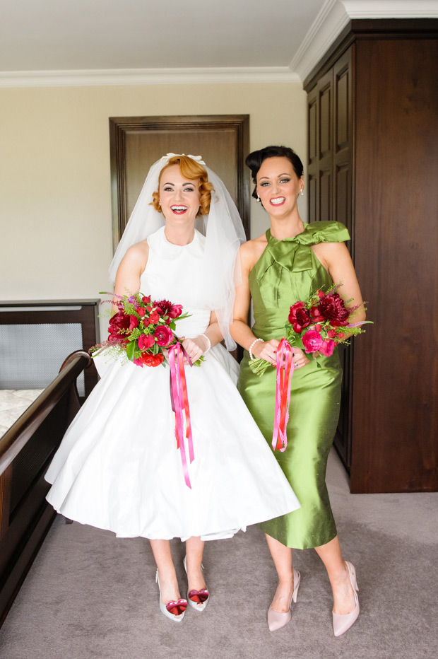 Super cute retro wedding at The Four Seasons by Paula Donnelly  | onefabday.com